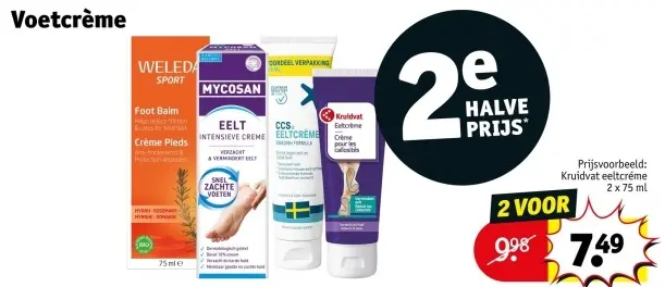 Aanbieding: Voetcrème
