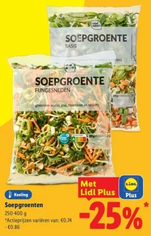 Aanbieding: Soepgroenten