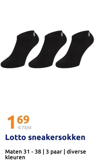 Aanbieding: Sneakersokken