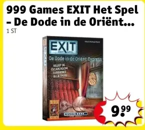 Aanbieding: 999 Games EXIT Het Spel - De Dode in de Oriën