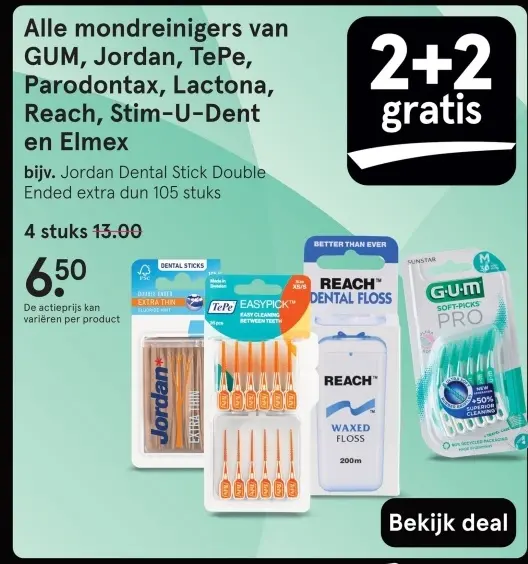 Aanbieding: Tandenproducten