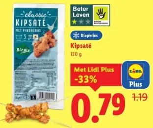 Aanbieding: Kipsaté