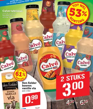 Aanbieding: Calvé tafelsaus