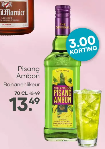 Aanbieding: Bananenlikeur