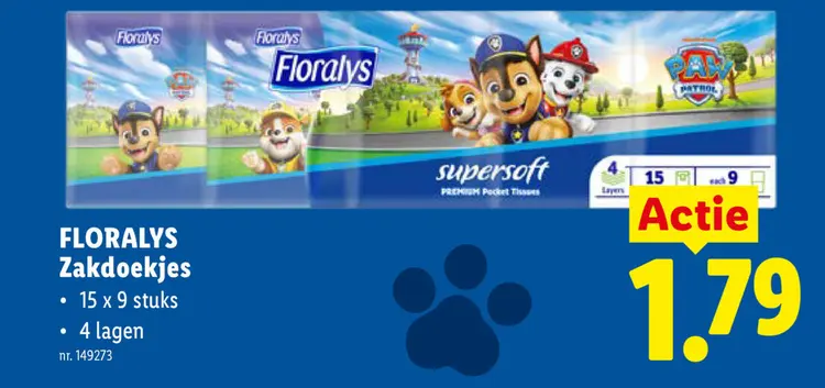 Promotie: Zakdoekjes