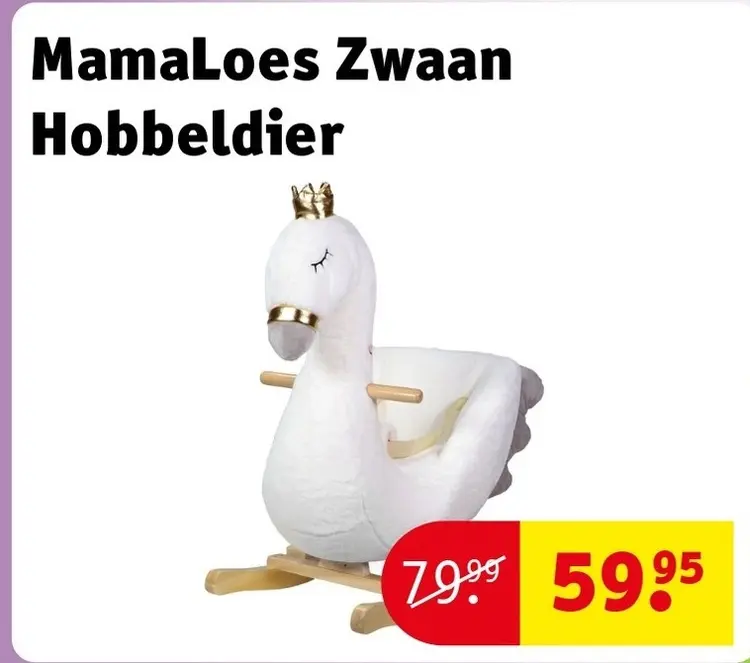 Aanbieding: MamaLoes Zwaan Hobbeldier