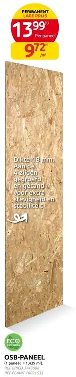 Promotie: OSB-paneel