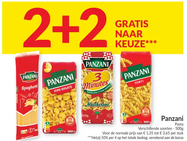 Promotie: Pasta