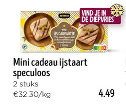 Aanbieding: Mini cadeau ijstaart speculoos