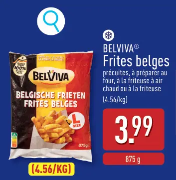 Offre: Frites belges