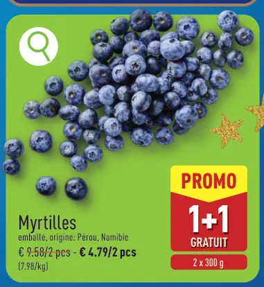 Offre: Myrtilles