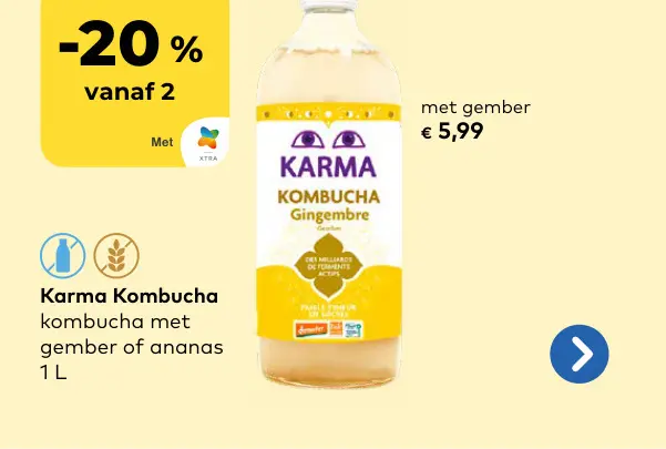 Promotie: KArma kombucha