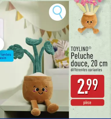 Offre: Peluche douce