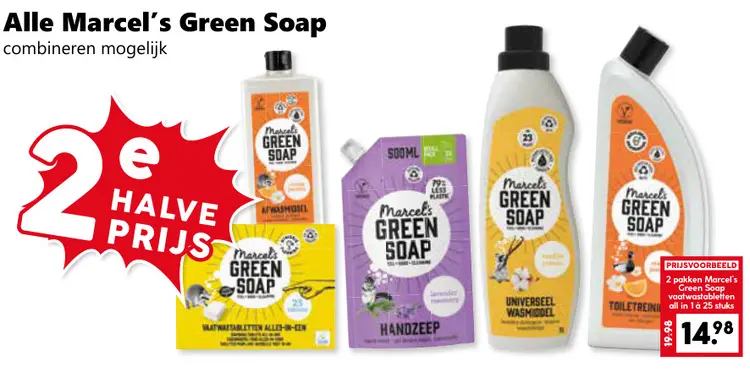 Aanbieding: Alle Marcel's Green Soap