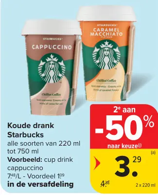 Promotie: Koude drank