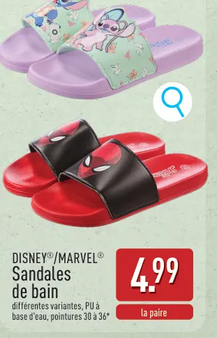 Offre: Sandales de bain