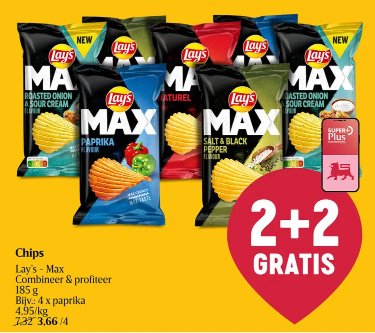 Promotie: Lay's - Max Chips