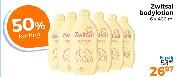 Aanbieding: bodylotion