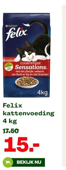 Aanbieding: Felix kattenvoeding