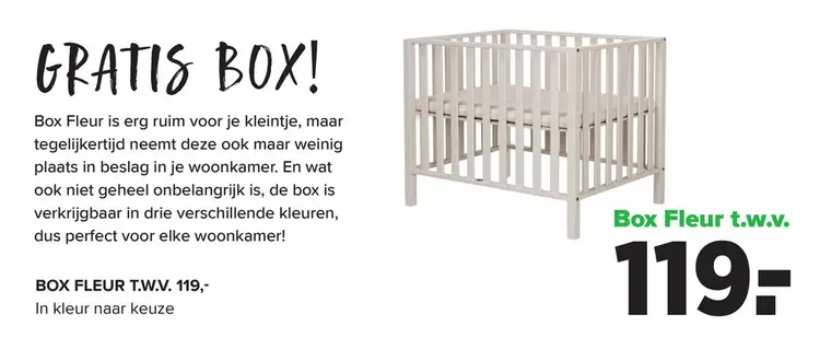 Promotie: Box Fleur