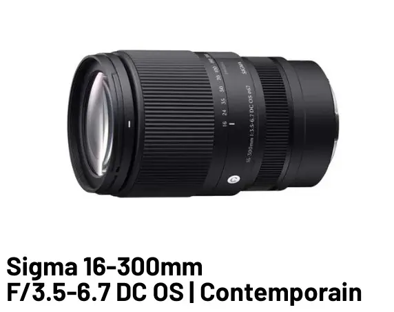 Offre: Sigma 16-300mm F/3.5-6.7 DC OS | Contemporain