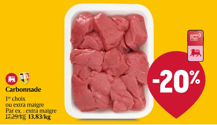 Offre: Carbonnades | 1er Choix