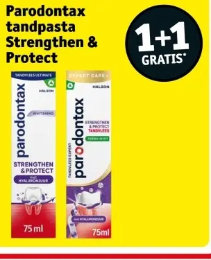 Promotie: Parodontax tandpasta Strengthen & Protect
