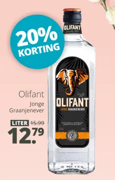 Aanbieding: Olifant Jonge Graanjenever