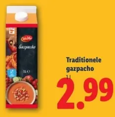 Aanbieding: Traditionele gazpacho
