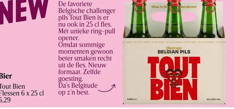 Promotie: Bier Tout Bien