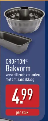 Promotie: Bakvorm
