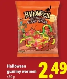 Aanbieding: Halloween Gummy wormen
