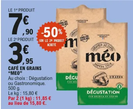 Offre: Café en grains