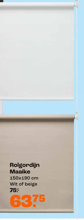 Promotie: Rolgordijn Maaike