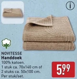 Aanbieding: Handdoek