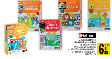 Aanbieding: Jeux d'activité Activiteitenspellen