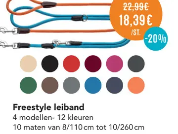 Aanbieding: Freestyle leiband