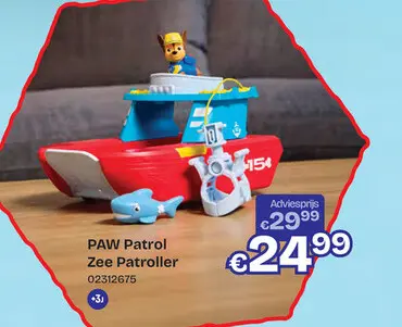 Aanbieding: PAW Patrol – Zee Patroller