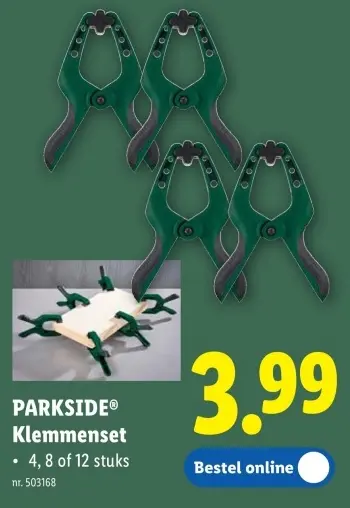 Promotie: Klemmenset