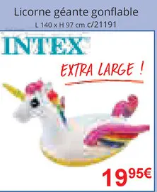 Offre: Licorne géante gonflable