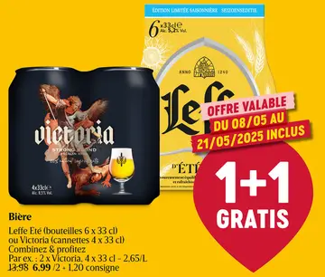 Offre: Leffe Eté ou Victoria