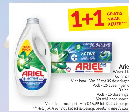 Promotie: Wasmiddel