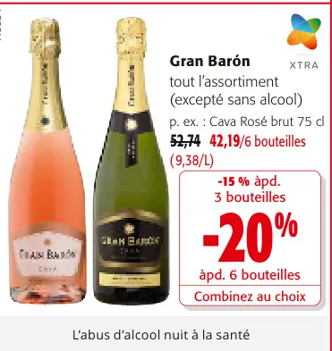 Offre: Cava Rosé brut