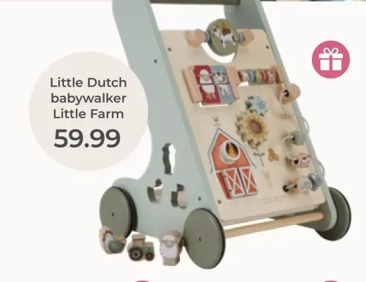 Aanbieding: babywalker Little Farm
