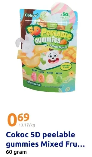 Aanbieding: 5D peelable gummies
