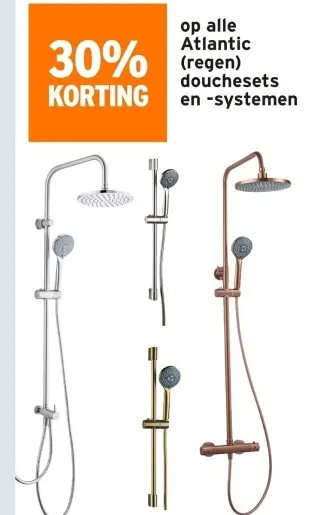 Aanbieding: Atlantic douches