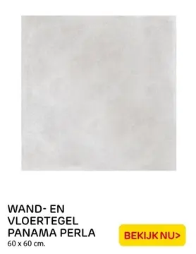 Aanbieding: WAND- EN VLOERTEGEL PANAMA PERLA