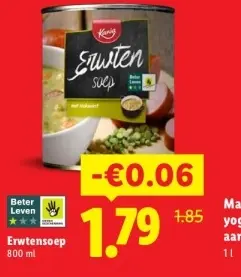 Aanbieding: Erwtensoep