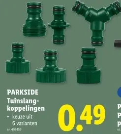 Promotie: Tuinslangkoppelingen