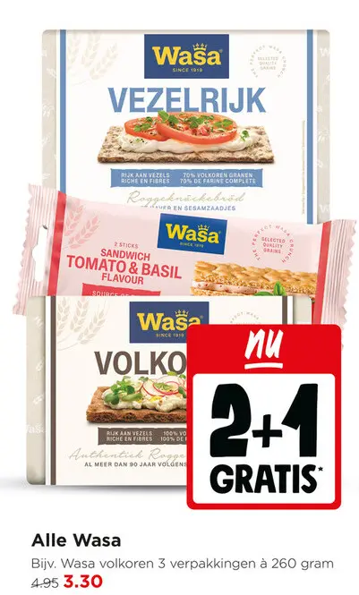 Aanbieding: Alle Wasa